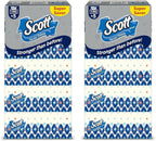 Scott Facial Tissue, 2 PLY, Super Saver, 190 Sheets x 10 Tissue Boxes — front product image