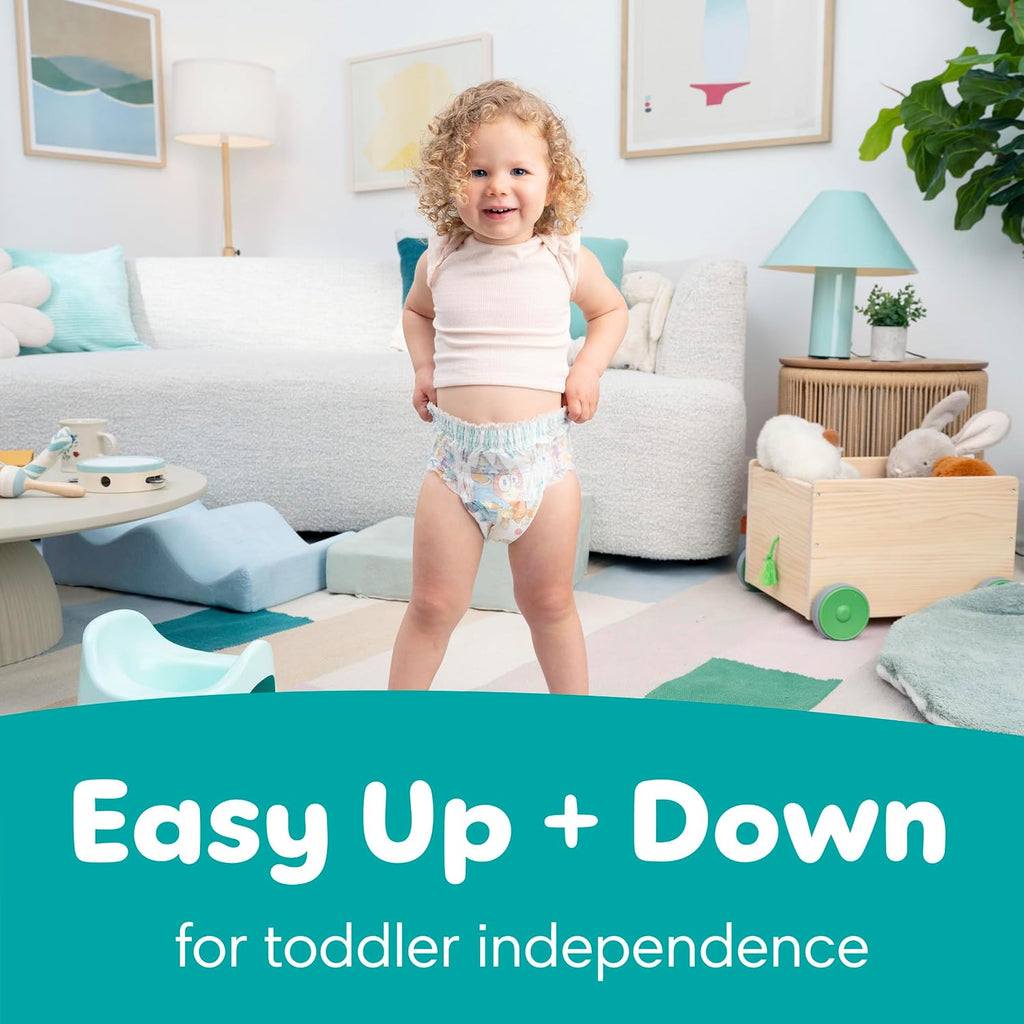 Pampers Easy Ups Training Pants Boys and Girls, Size 4 (2T-3T), 74 Count, Super Pack