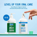 SmartMouth Original 2-Bottle Zinc Activated Mouthwash with Pumps, 16 fl oz — additional product view 3