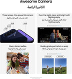 Samsung Galaxy A57 5G Android Smartphone, 256GB Storage, 8GB RAM, Awesome Gray, 6x OS Upgrades, Large Display, 50MP Camera, Long Battery Life (UAE Version)