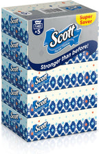 Scott Facial Tissue, 2 PLY, Super Saver, 140 Sheets x 5 Tissue Boxes — additional view 2