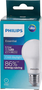 Philips Essential LED Bulb 11W E27 6500K, Cool Daylight,929003793785 — Cool Daylight