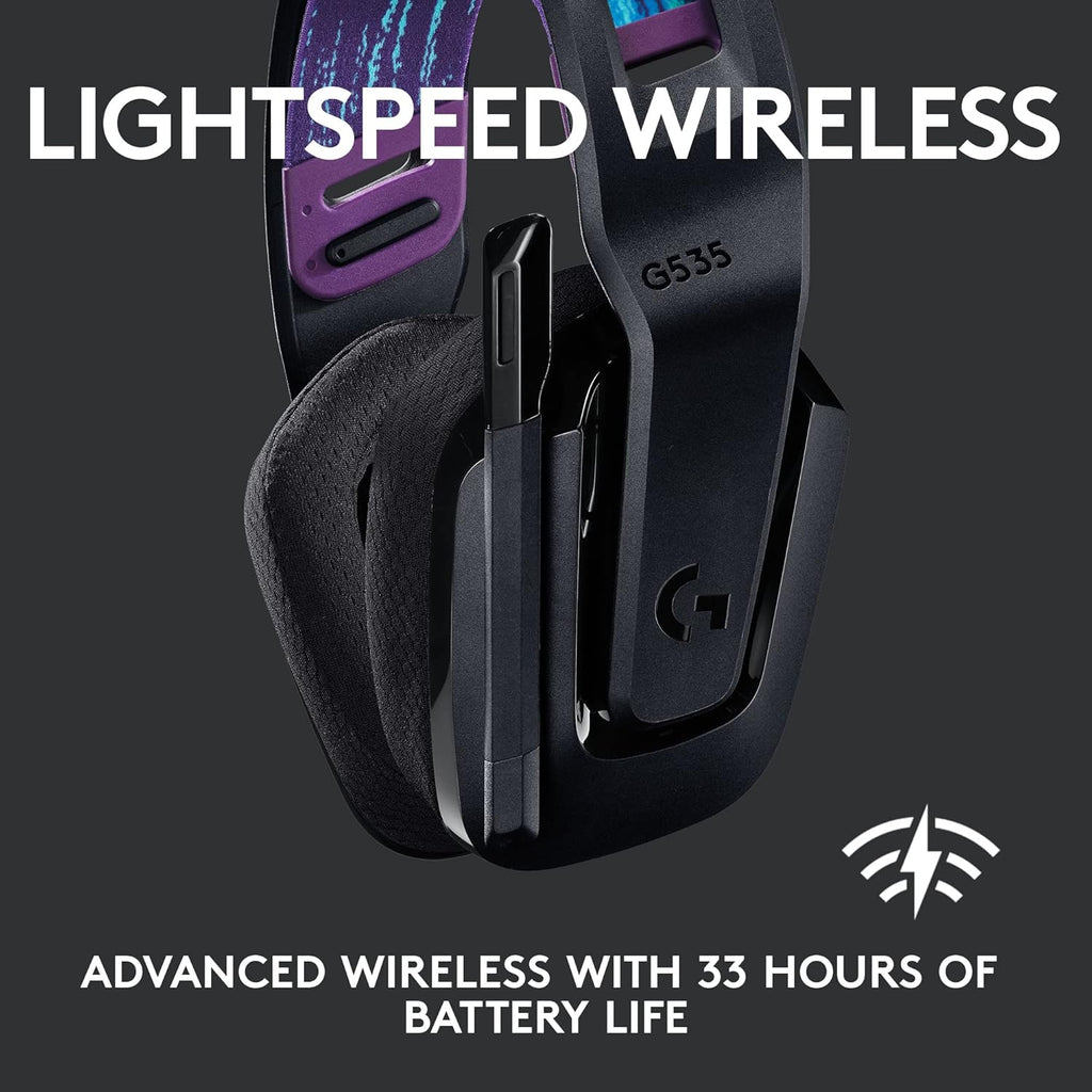 Logitech G535 Wireless Gaming Headset — Black
