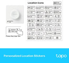 Tapo TP-Link S200D Smart Remote Dimmer Switch, Multiple Ways Control, Real-Time Notifications, No wire Required, Battery included, Hub Required sold separately, Easy Setup and Use