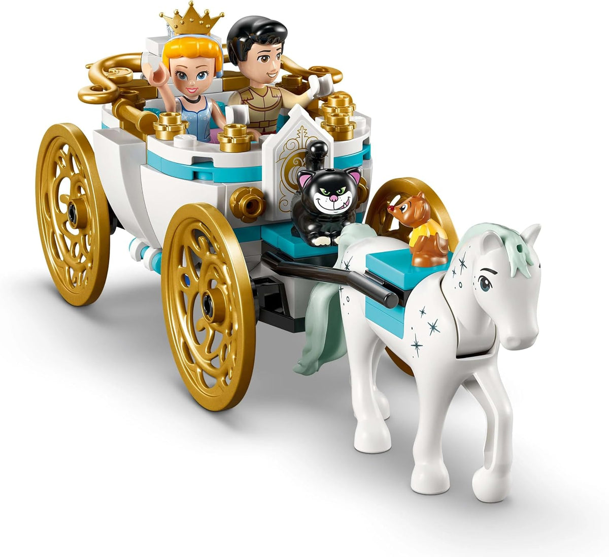 LEGO Disney Princess Cinderella's Castle & Horse Carriage 43275