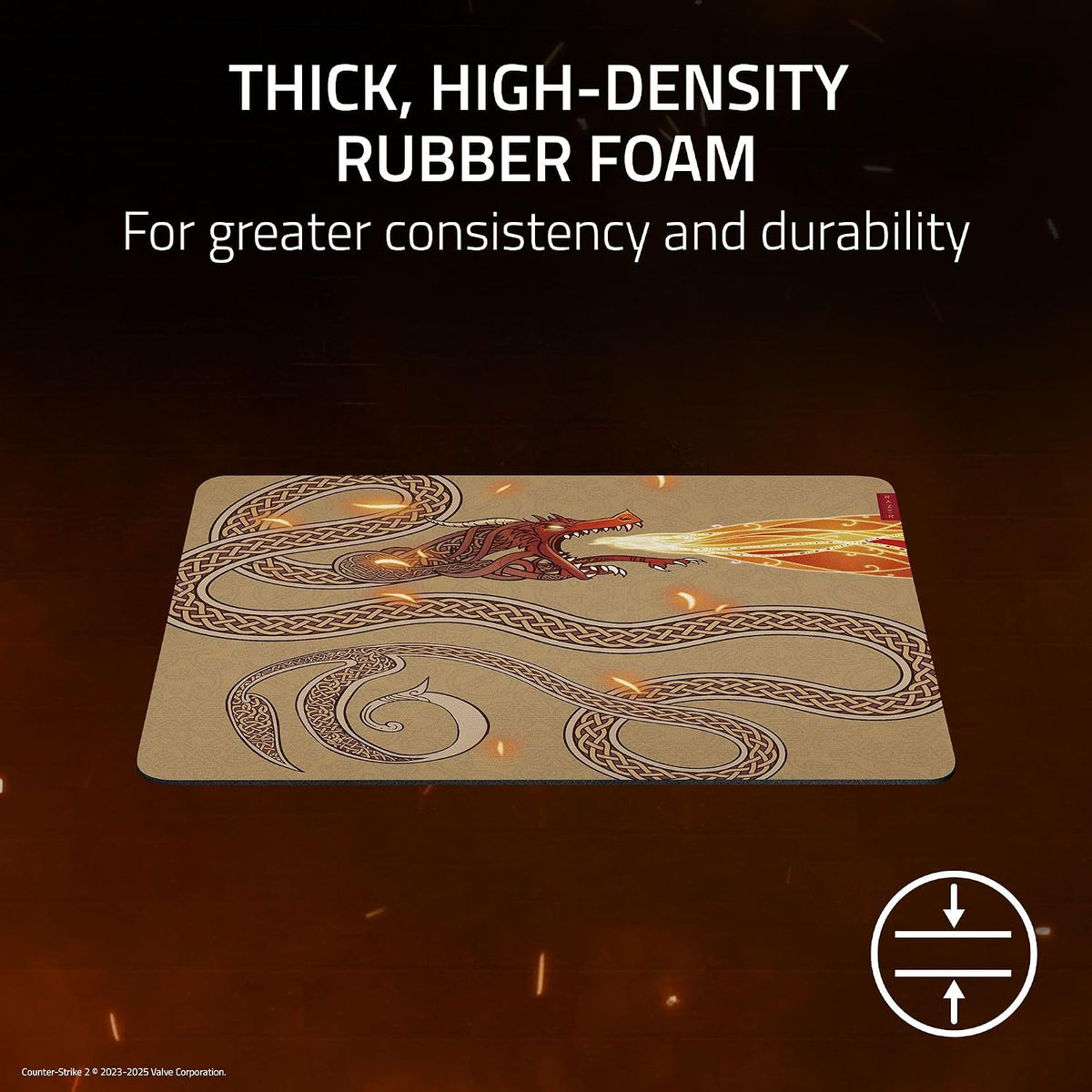 Razer Gigantus V2 Soft Gaming Mouse Pad (Large) — Counter-Strike 2 Edition — product image 3