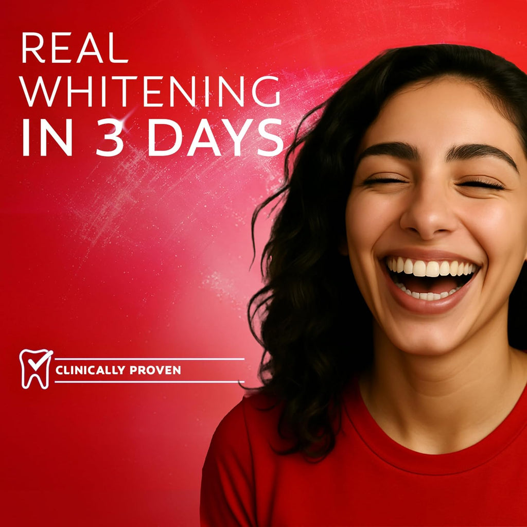Colgate Toothpaste Optic White Oxygen, Teeth Whitening Toothpaste, Whiter Teeth in Just 3 Days, 2x50 ml, 2 pack — additional product view 7