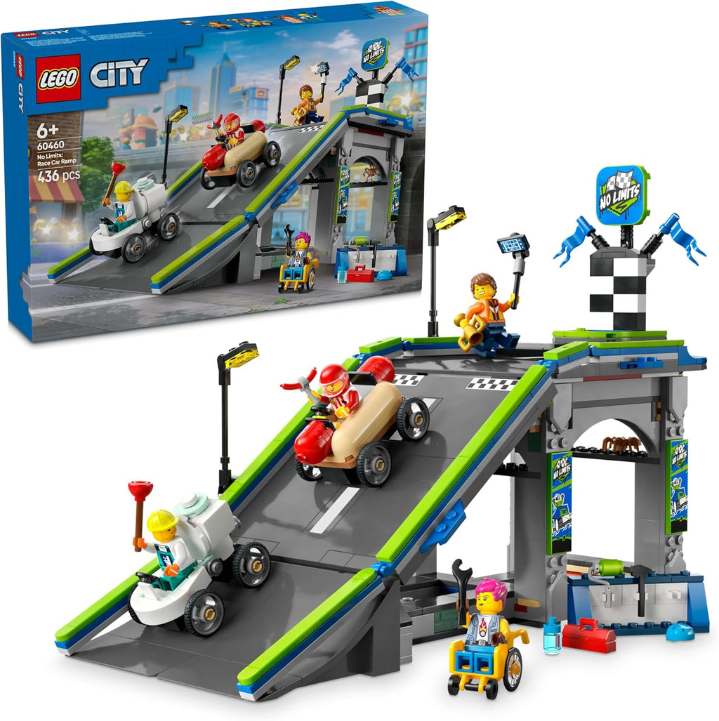 LEGO City No Limits: Race Car Ramp Track 60460