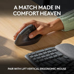 Logitech Wave Keys Keyboard — Graphite