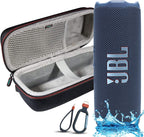 JBL Flip 7 with Megen Hardshell Case — Blue