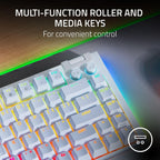 Razer BlackWidow V4 75% Mechanical Gaming Keyboard — White — product image 6