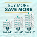 Pampers Aqua Pure Sensitive Baby Wipes, 99% Water, Hypoallergenic, Unscented (896 Count, 16 Flip-Top Packs)
