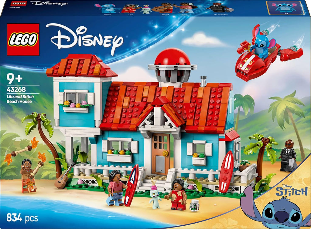 LEGO Disney Lilo and Stitch Beach House 43268