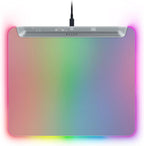 Razer Firefly V2 Pro Fully Illuminated RGB Gaming Mouse Mat — Phantom White Edition — main product image