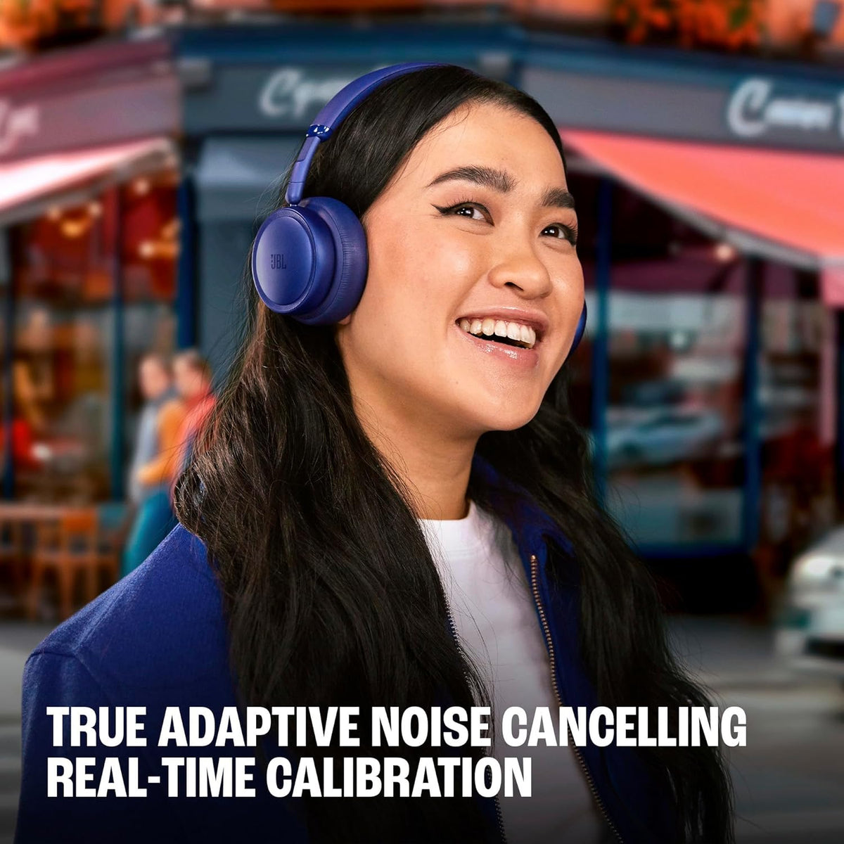 JBL Live 680NC Noise Cancelling Headphones — Black