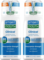 SmartMouth Clinical Zinc Activated Mouthwash, Clean Mint, 16 fl oz, 2-Pack — front product image