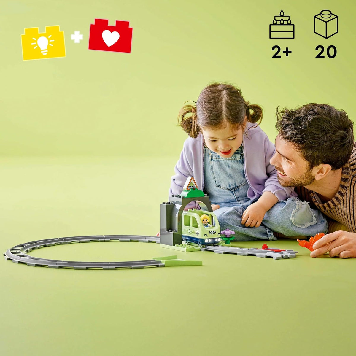 LEGO DUPLO Train Tunnel and Tracks Expansion Set 10425 — image 5