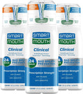 SmartMouth Clinical Zinc Activated Mouthwash, Clean Mint, 16 fl oz, 3-Pack — front product image