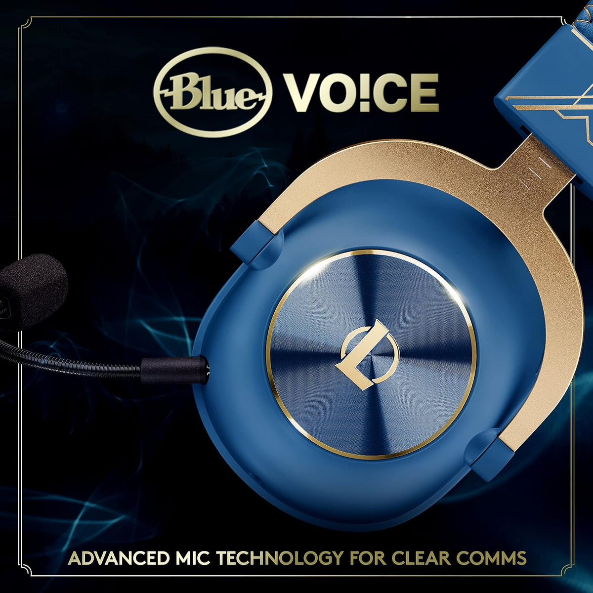 Logitech G PRO X Wired League of Legends Edition Gaming Headset — Blue / League of Legends