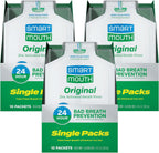 SmartMouth Original Zinc Activated Mouthwash Single Packs, 10 Count, 3-Pack — front product image