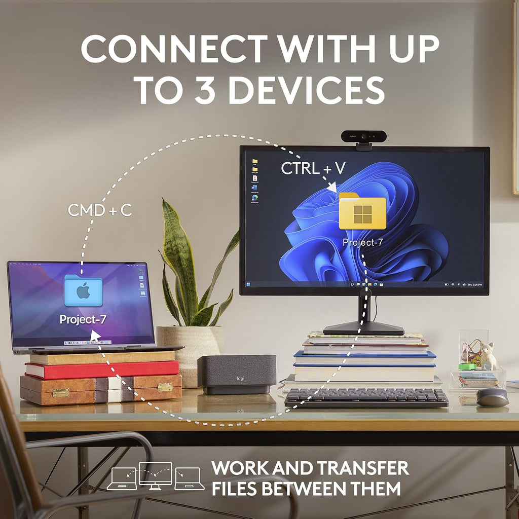 Logitech MX Keys Mini and MX Anywhere 3S Combo — Graphite