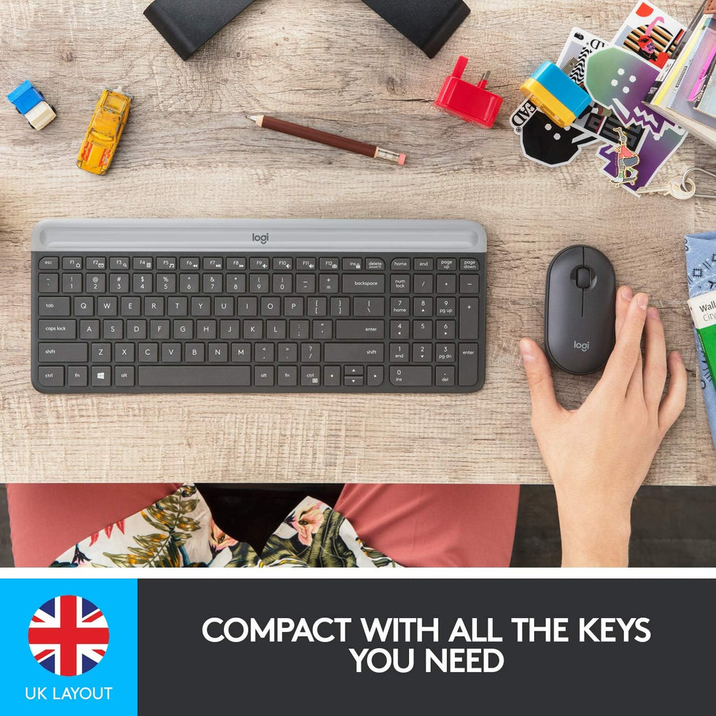 Logitech MK470 Keyboard and Mouse Combo — Graphite