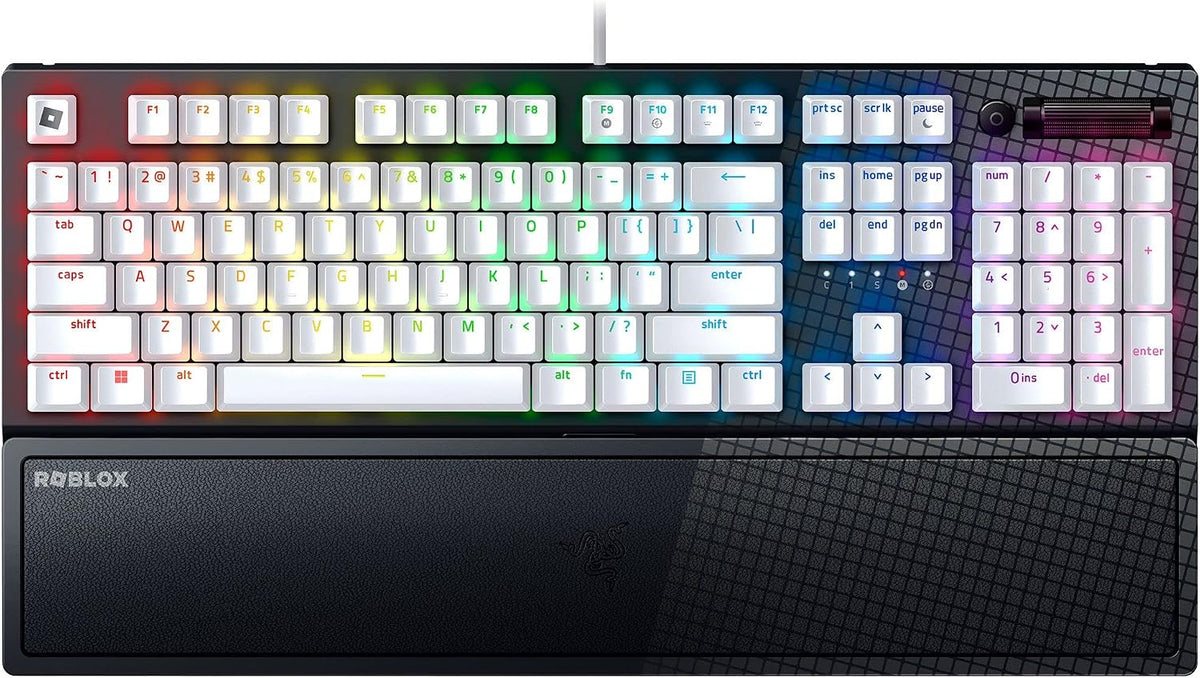 Razer BlackWidow V3 Mechanical Gaming Keyboard (Green Switch) Roblox Edition — main product image