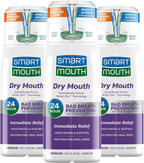 SmartMouth Dry Mouth Activated Rehydrating Mouthwash, 16 fl oz Each, 3 Pack — front product image