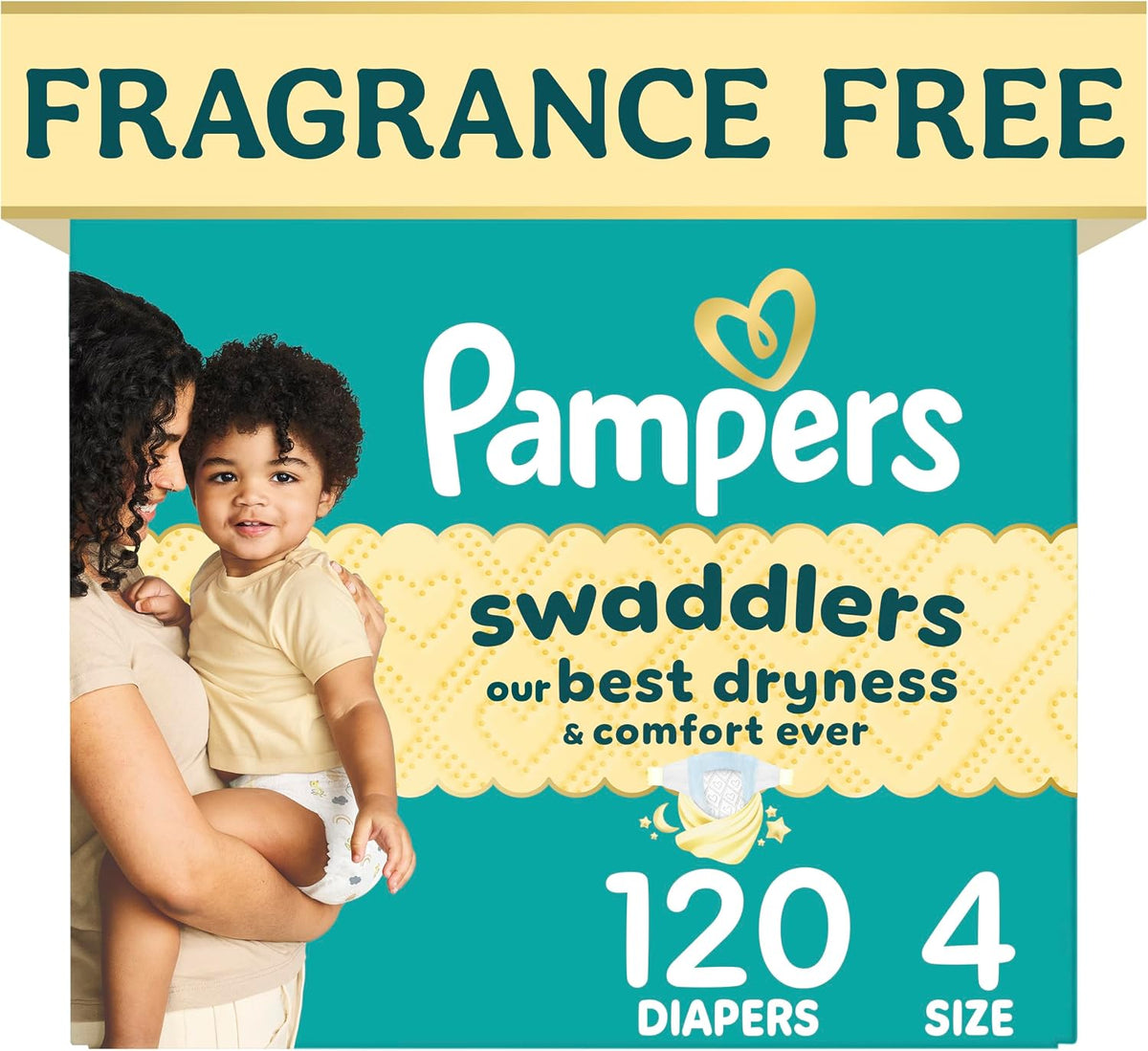 Pampers Swaddlers Active Baby Diaper Size 4 120 Count