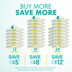 Pampers Sensitive Water Based Hypoallergenic and Unscented Baby Wipes Combo, 1008 count (Packaging May Vary)