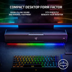 Razer Leviathan V2 PC Gaming Soundbar with Subwoofer — Black — product image 4