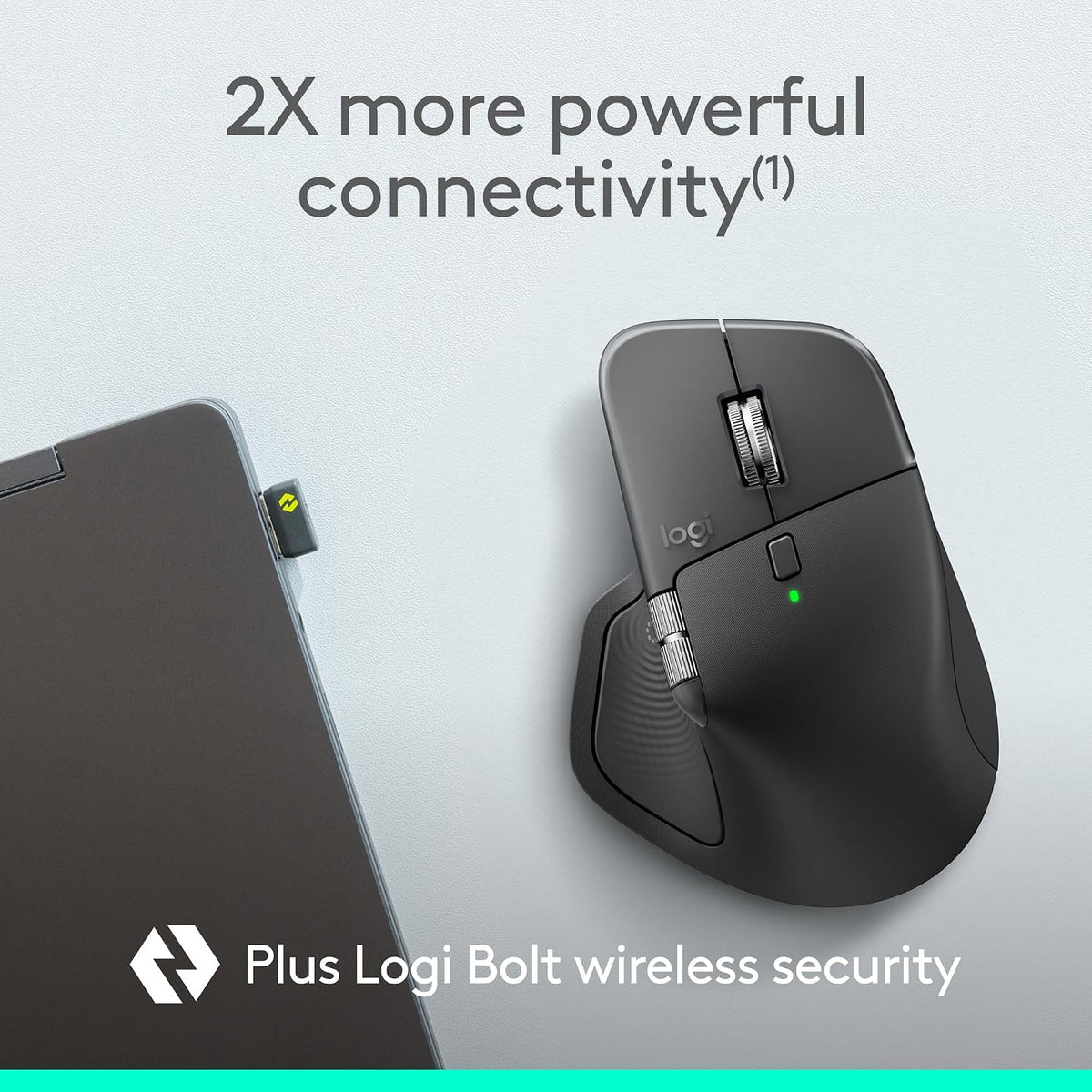 Logitech MX Master 4 Wireless Mouse for Business — Graphite