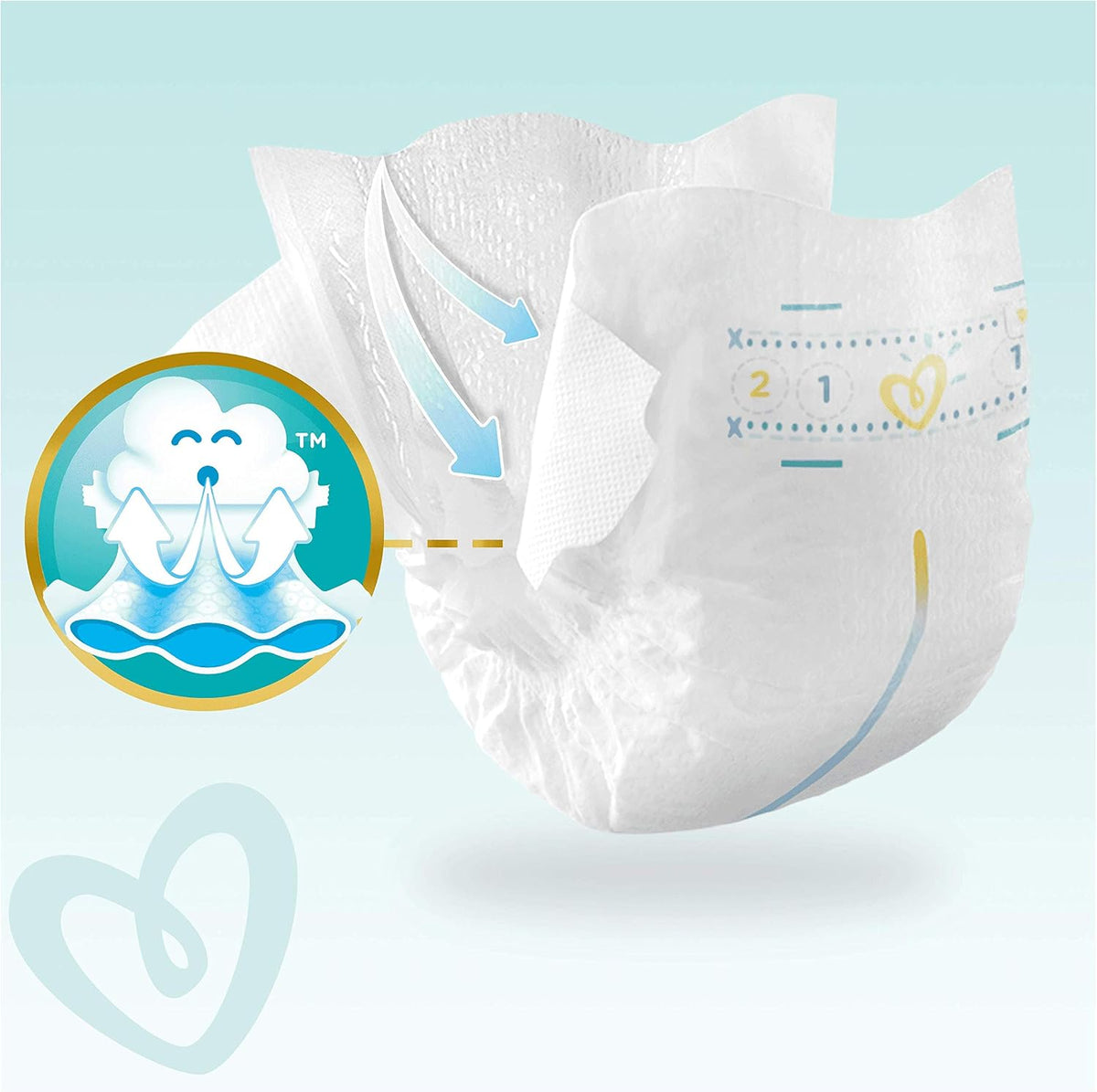 Pampers New Baby Diapers Size 2 (4-8 kg) - Jumbo Pack (x68 Diapers)