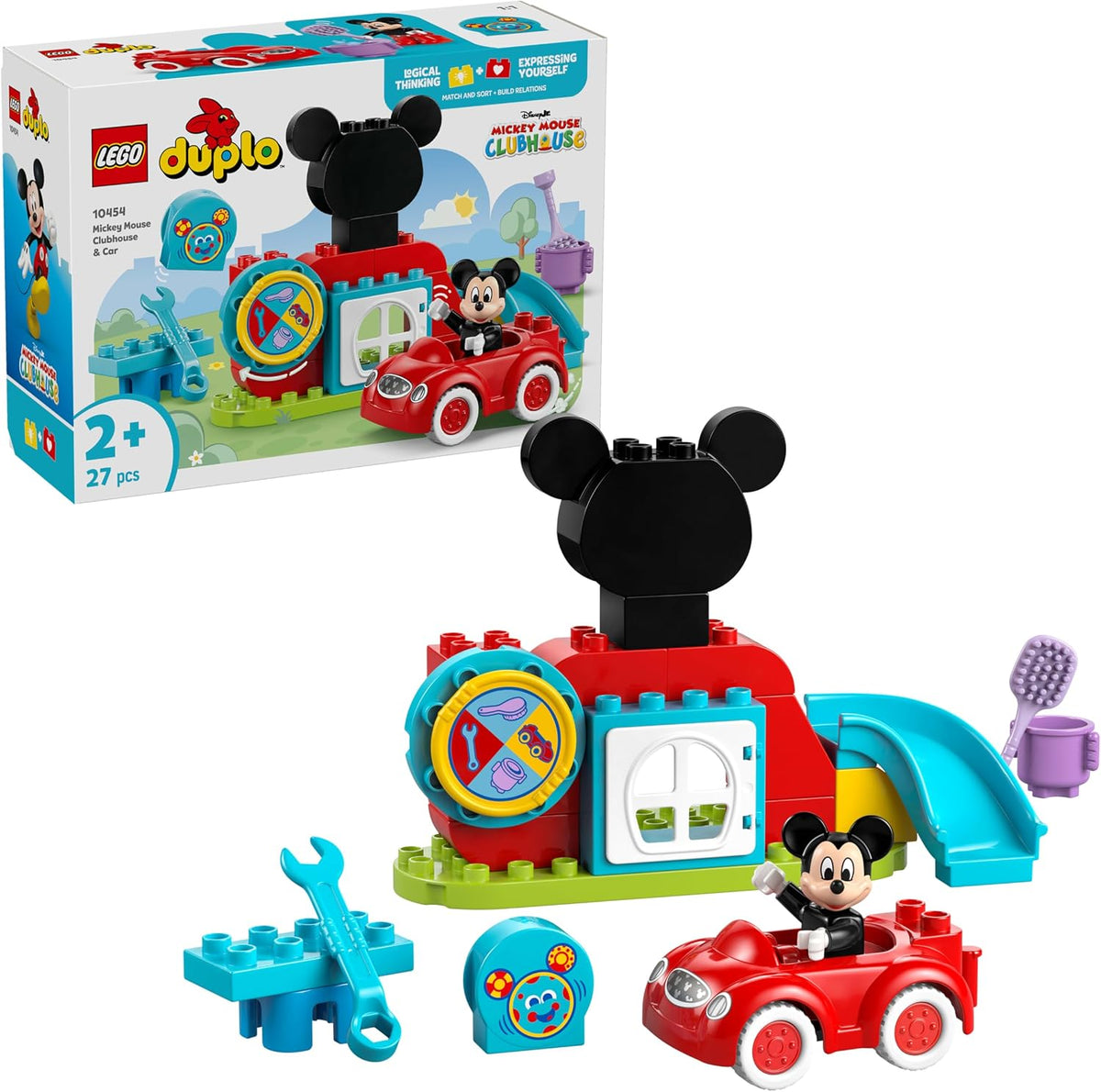 LEGO DUPLO Disney Mickey Mouse Clubhouse & Car 10454 — image 1
