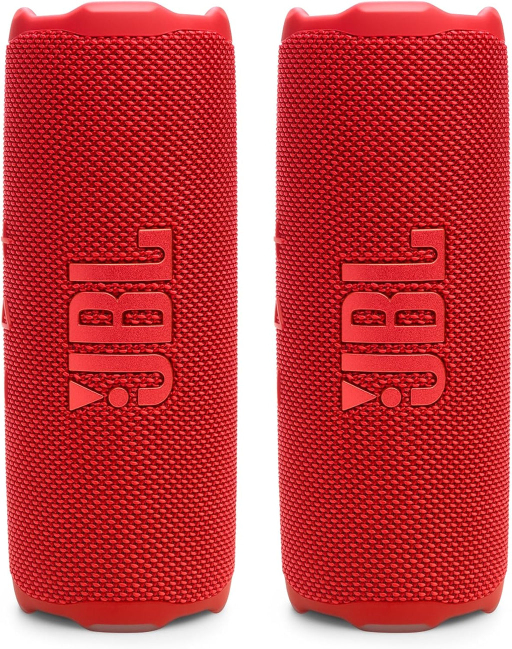 JBL Flip 7 Portable Bluetooth Speakers — Pair — Red