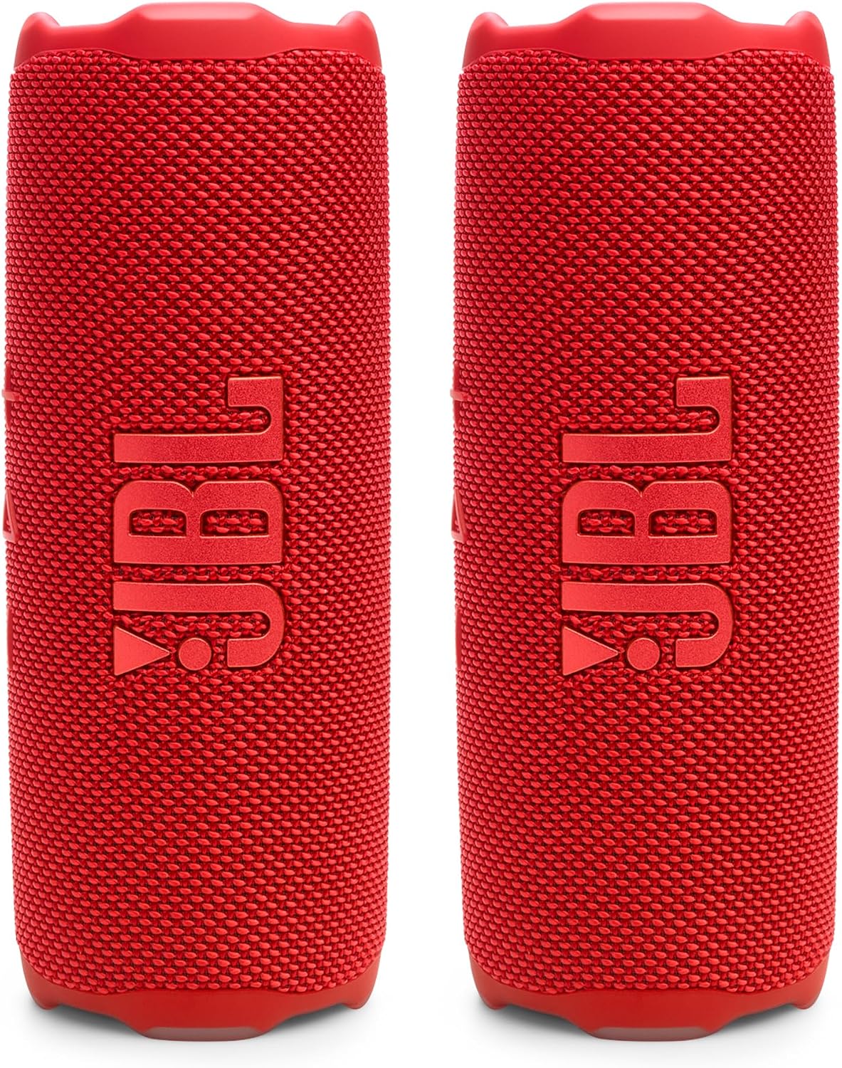 JBL Flip 7 Portable Bluetooth Speakers — Pair — Red