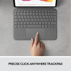 Logitech Combo Touch Keyboard Case for iPad Pro 12.9-inch 5th / 6th Gen — Graphite