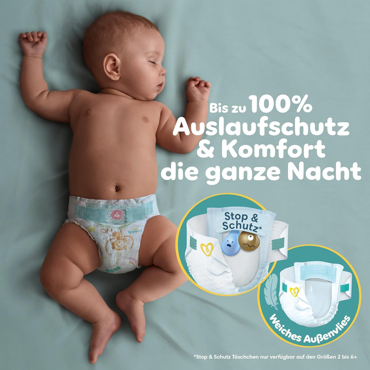 Pampers Nappies Size 7 (15 kg+) Baby-Dry, Extra Large, Monthly Box, Up to 12 Hours All-Round Leak Protection, (Pack of 132)