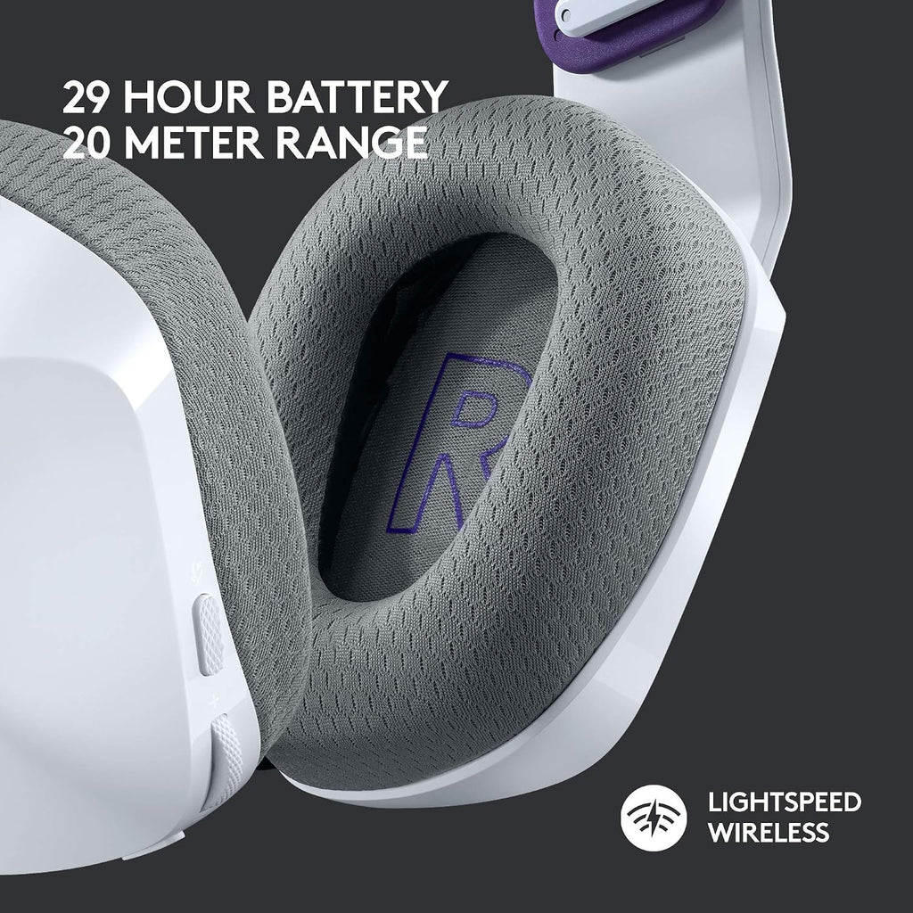 Logitech G733 Wireless Gaming Headset — White