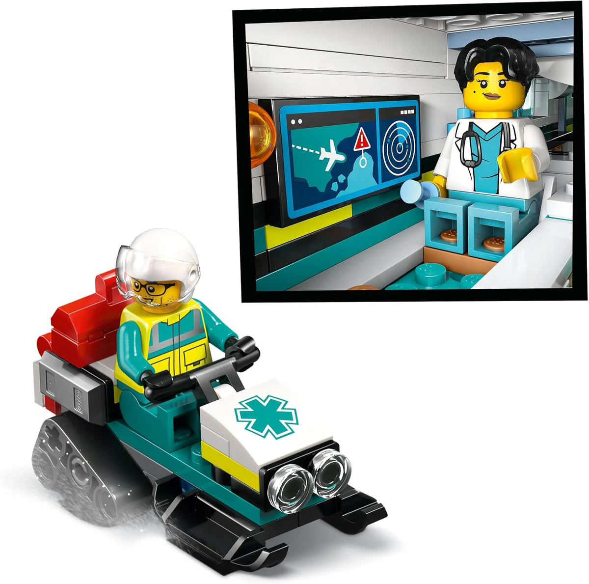 LEGO City Emergency Air Ambulance Airplane 60465