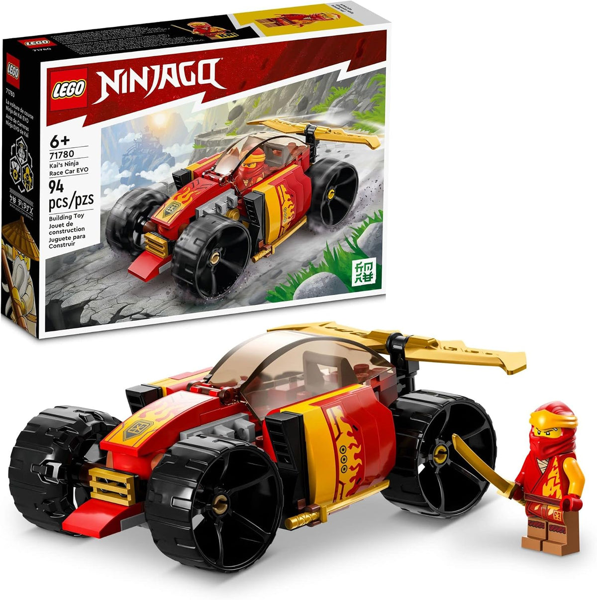 LEGO NINJAGO Kai’s Ninja Race Car EVO 71780