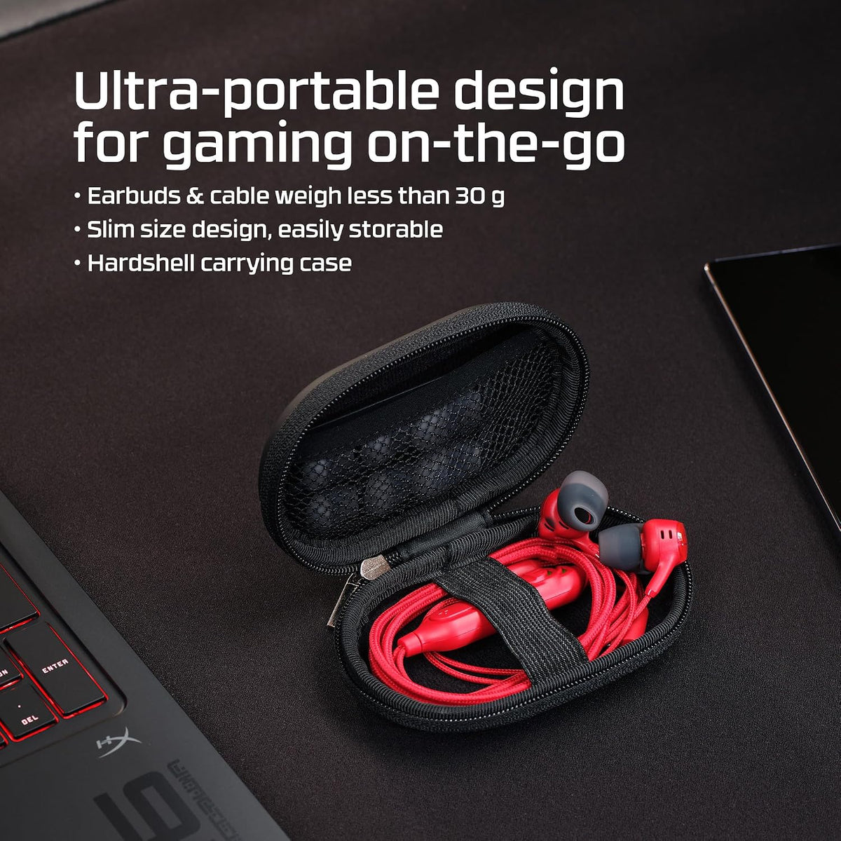 HyperX Cloud Earbuds III S Red — product image 7