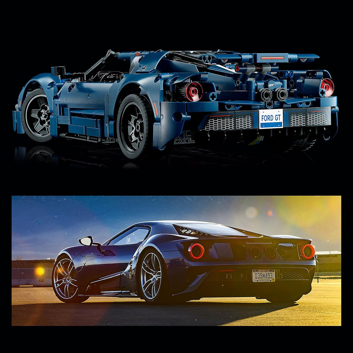 LEGO Technic 2022 Ford GT 42154 Adult Build Car Collector's Set Supercar 1:12 Scale with Authentic Features, Creative Gift Idea — image 4