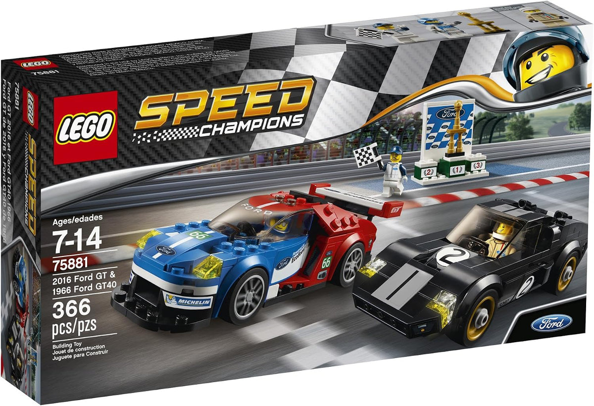 LEGO Speed Champions 2016 Ford GT & 1966 Ford GT40 75881