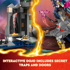 LEGO® NINJAGO® Wolf Mask Shadow Dojo Toy Set 71813
