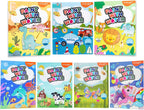 YPLUS Paint with Water Activity Books — 7 themes