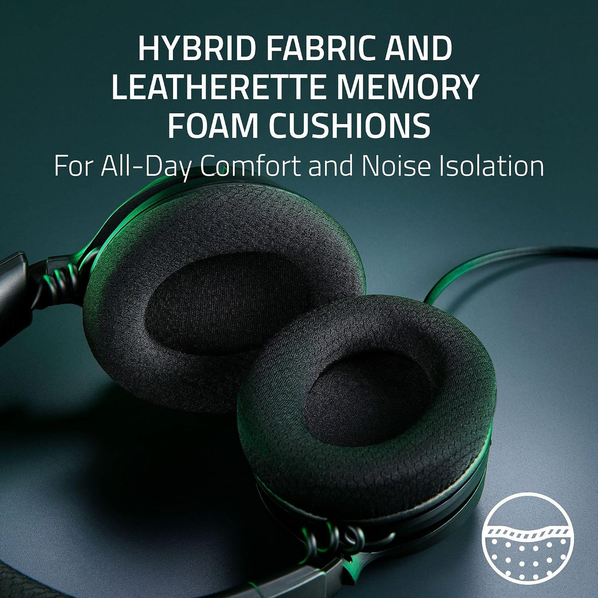 Razer Kraken V4 X Wired Gaming Headset — Black — product image 5