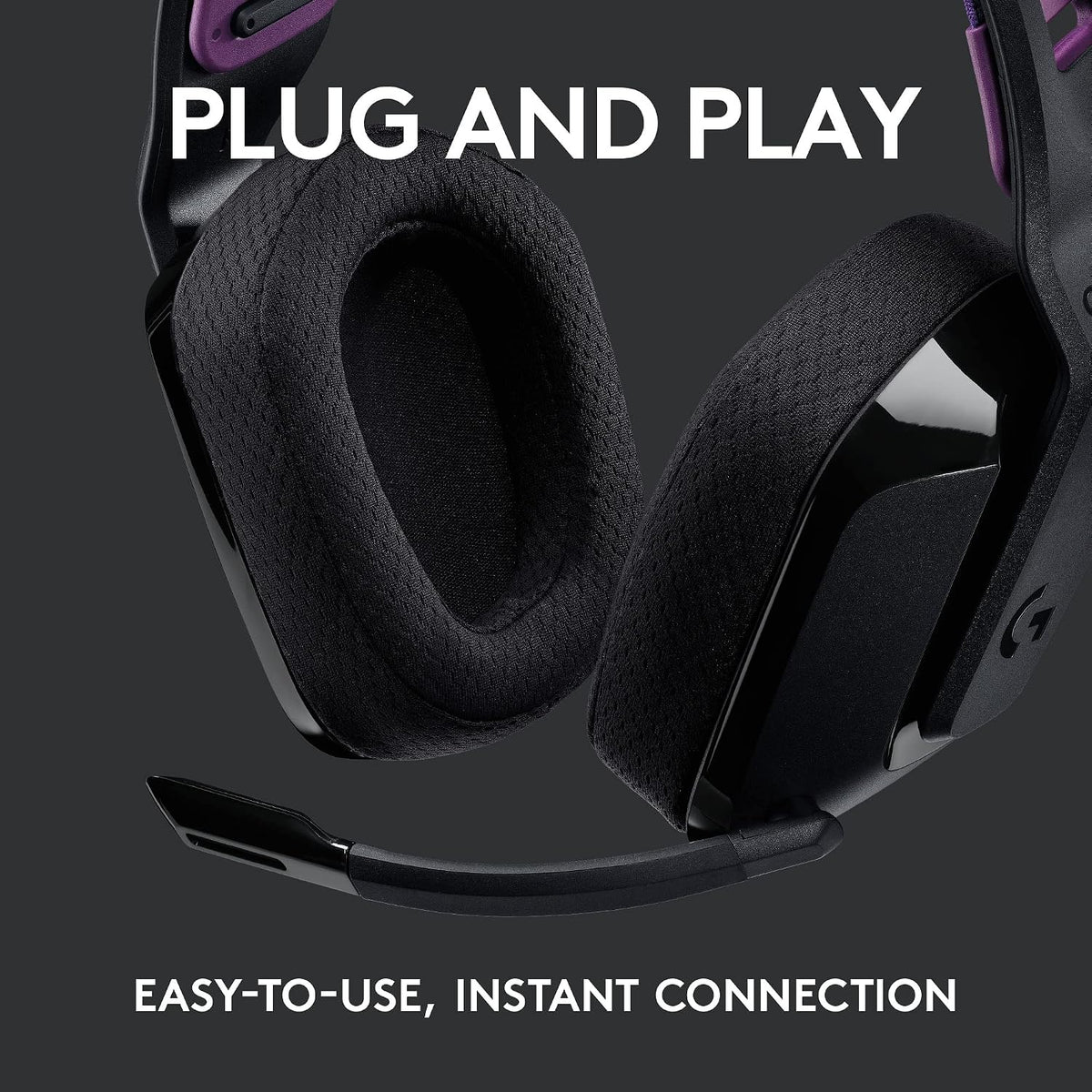 Logitech G535 Wireless Gaming Headset — Black