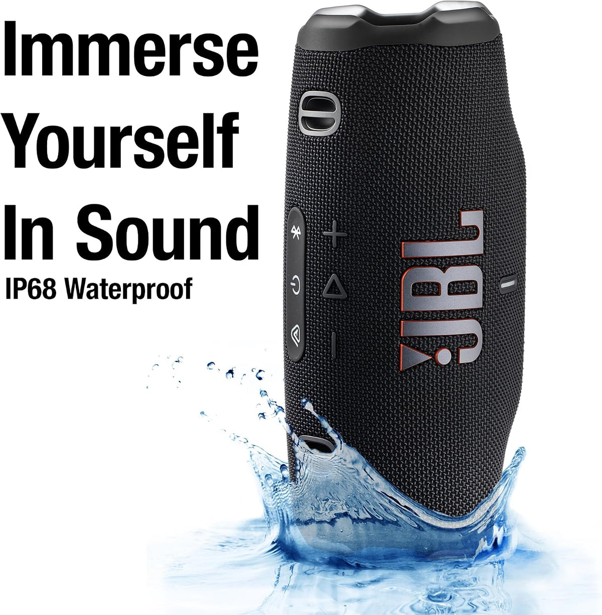 JBL Charge 6 with Travel Case — Black