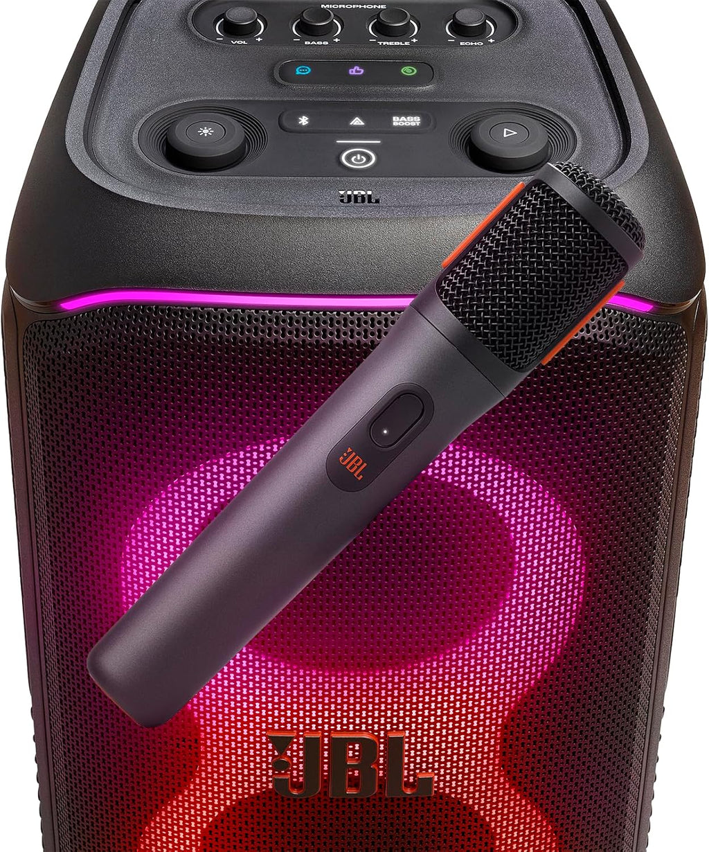 JBL PartyBox Rechargeable Wireless Microphones — Pair — Black